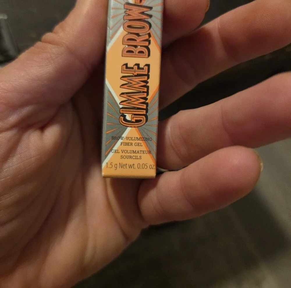 Duo Benefit Gimme Brow+ Eyebrow Gel Cool Gray& Milk Kush Mascara Minis N Boom